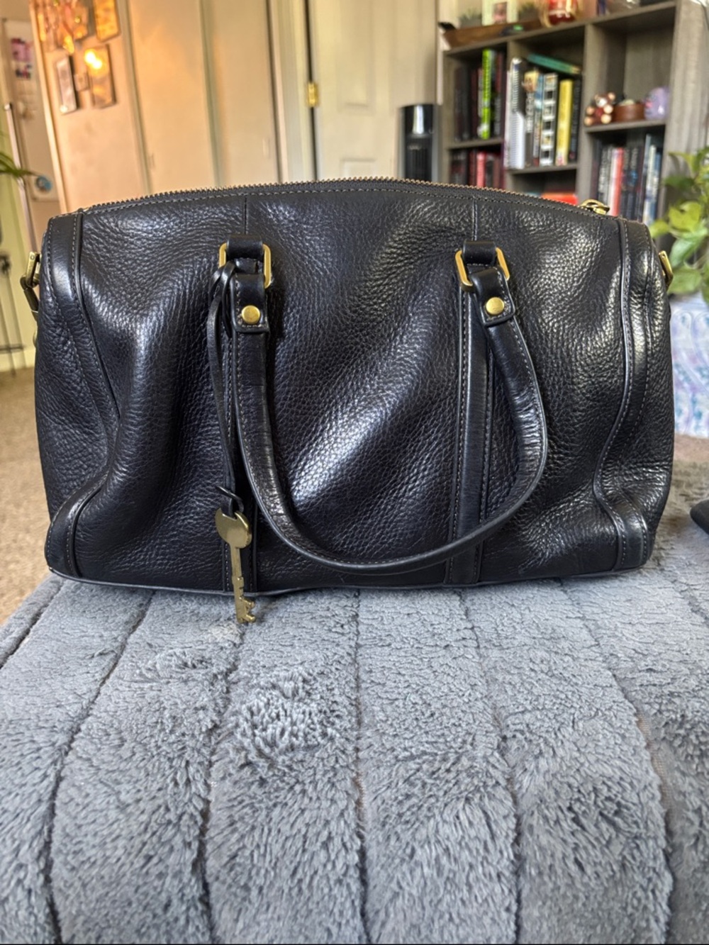 Fossil Womens bag- Vintage Kendall Satchel with wallet